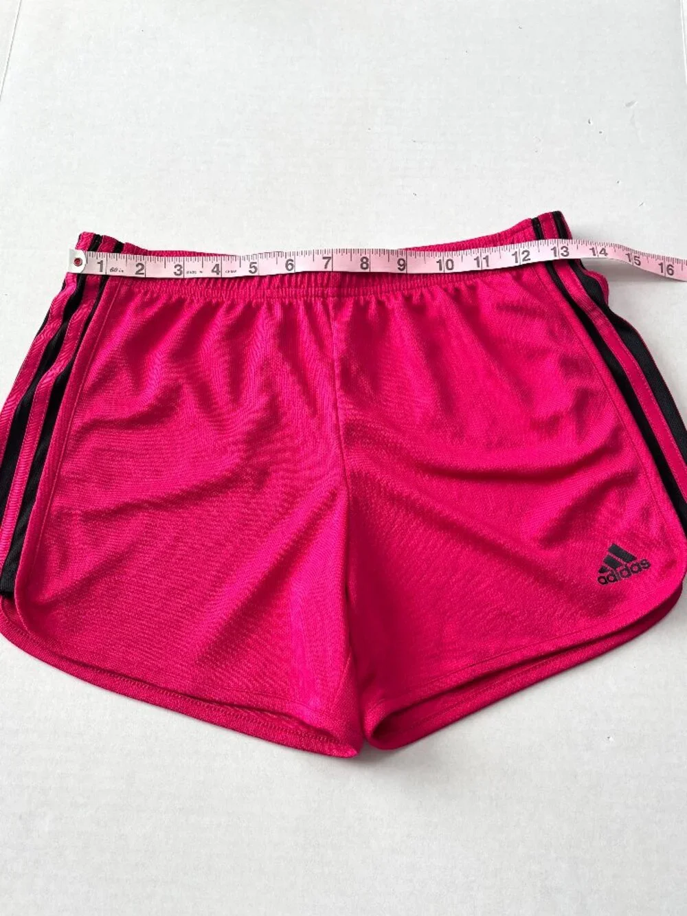 Adidas Girls Pacer 3-Stripe Active Shorts Size XL (14/16)